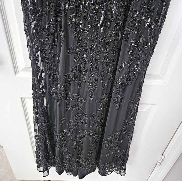 Sequin Leaf Mermaid Gown - Picture 8 of 15